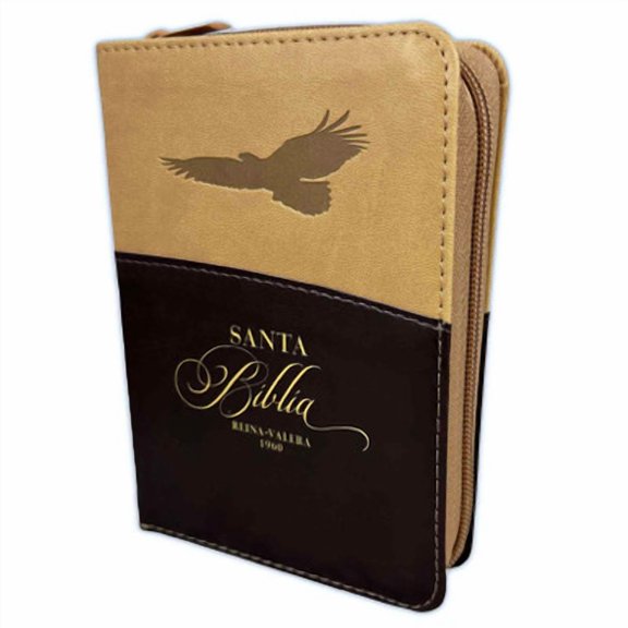 Biblia Aguila de Bolsillo con Cierre RV1960 imit cafe con indice - Pero los que esperan a Jehova