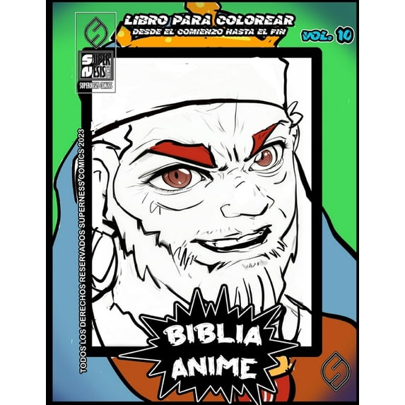 Biblia Anime Desde el Inicio Hasta el Fi Biblia Anime Desde El Inicio Hasta El Final Vol 10: libro para colorear, Book 4, (Paperback)