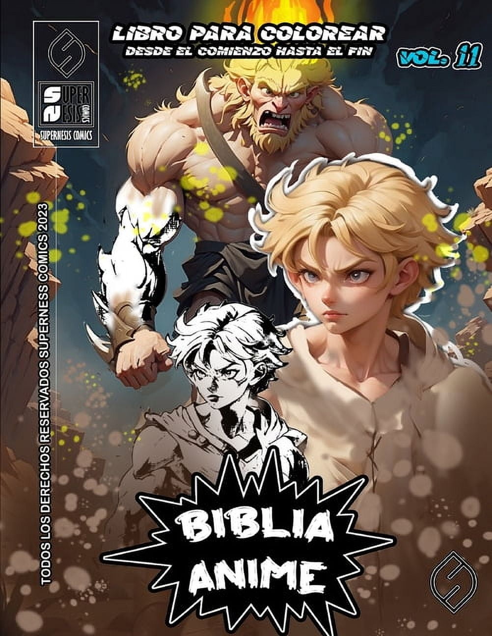 Biblia Anime Desde el Inicio Hasta el Fi Biblia Anime Desde El Inicio Hasta El Final Vol 11: Libro Para Colorear, Book 4, (Paperback)