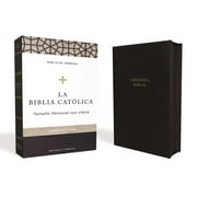 Biblia Cat lica, Tama o Personal, Leathersoft, Negra, Con Cierre, Comfort Print, Hardcover