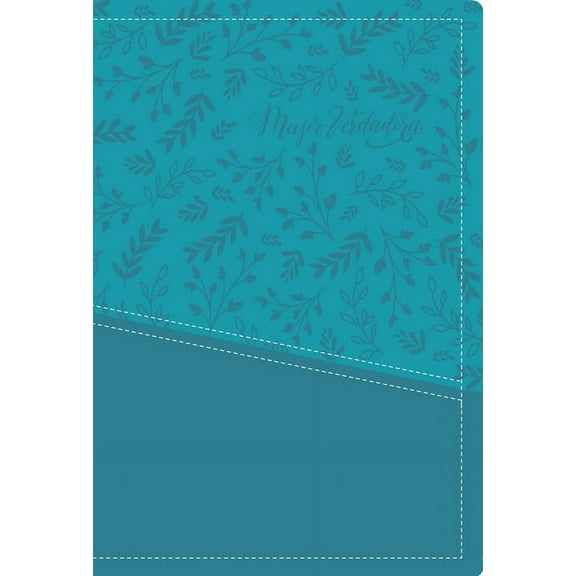 Biblia Devocional Mujer Verdadera Nbla - Duotono Aqua, (Hardcover)