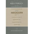 thumbnail image 1 of Biblia Hebraica Quinta : General Introduction And Megilloth, 1 of 1