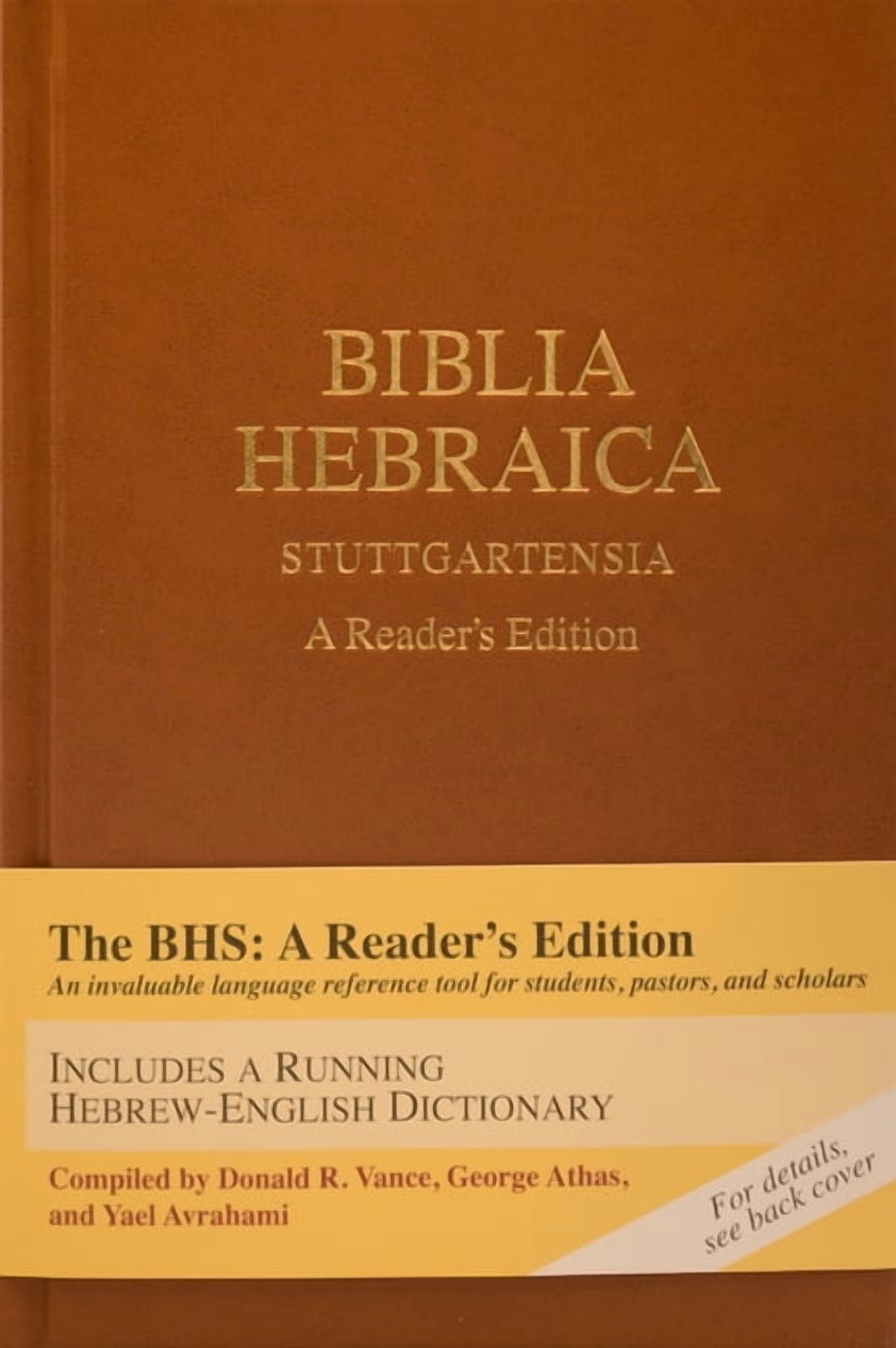 Free Shipping! Biblia Hebraica Stuttgartensia (Bhs