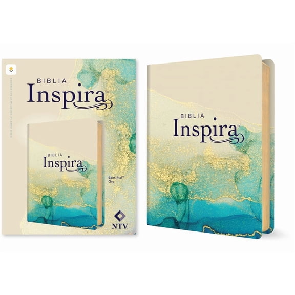 Biblia Inspira Ntv Con Filament (Sentipiel, Oro), (Hardcover)