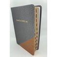 thumbnail image 1 of Biblia Letra Gigante tamano Manual 14 Puntos Reina valera1960 Gris/ Cafe Índice Simipiel, 1 of 5