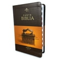 thumbnail image 1 of Biblia Letra Grande 12 puntos RV1960 piel cafe y ambar con indice, 1 of 5