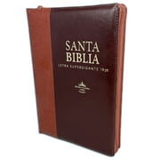 Biblia Letra Super Gigante Con Cierre 19 Puntos Reina Valera 60 Con Indice Library Binding