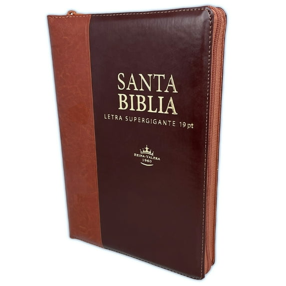 Biblia Letra Super Gigante Con Cierre 19 Puntos Reina Valera 60 Con Indice (Library Binding)