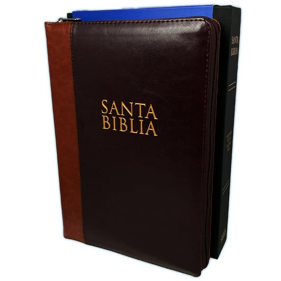 Biblia Letra Super Gigante Con Estuche De Lujo Rv1960 Imit Piel Caoba Con Indice