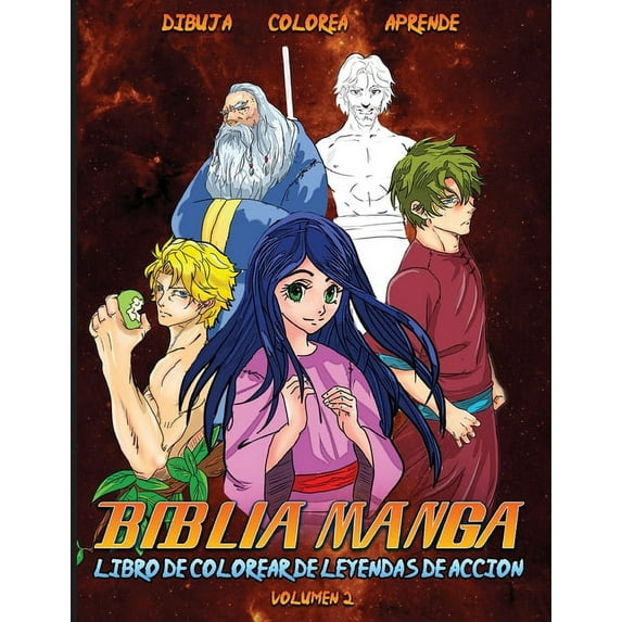 Biblia Manga Leyendas de AcciÃ³n Biblia Manga Leyendas De AcciÃ³n Vol. 2: Libro Para Colorear, Book 2, (Paperback)