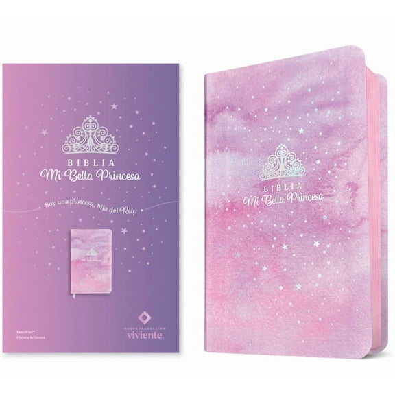 Biblia Ntv, Mi Bella Princesa (Sentipiel, Violeta Brillante), (Hardcover)