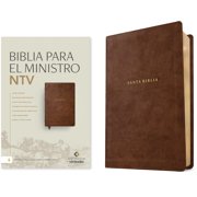 Biblia Para El Ministro Ntv, Letra Grande Con Filament Sentipiel, Caf , Letra Roja, Hardcover