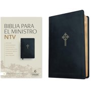 Biblia Para El Ministro Ntv, Letra Grande Con Filament Sentipiel, Negro, Letra Roja, Hardcover