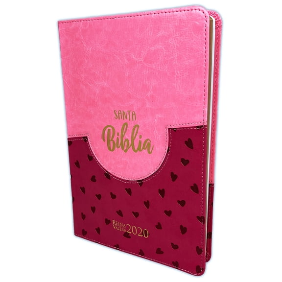 Biblia RVR 2020 Rosa Rosa Coraznes