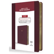 Biblia Reina Valera Letra S per Gigante, S mil Piel Vinotinto / Spanish Bible Reina Valera Super Giant Print, Burgundy L, Paperback