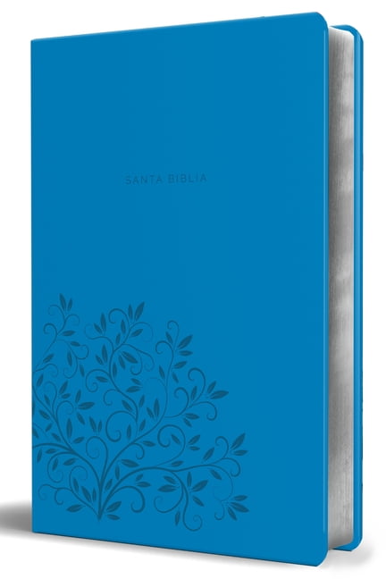 Biblia Reina Valera 1960 Letra Grande. Smil Piel Azul, Tamao Manual / Spanish Holy Bible Rvr 1960. Handy Size, Large P, (Paperback)