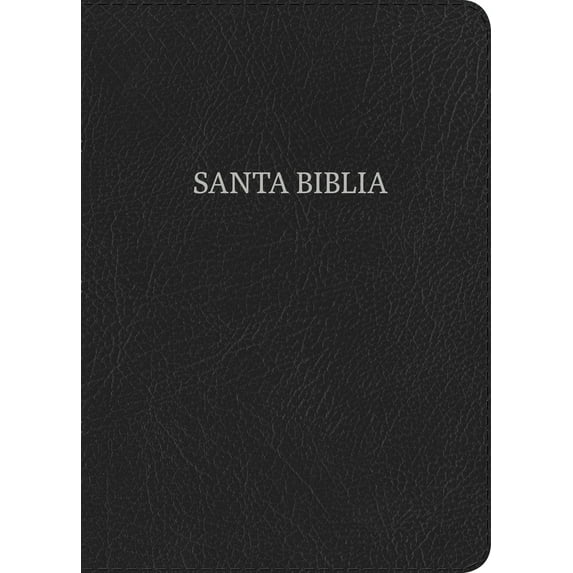 Biblia Reina Valera 1960 Letra Super Gigante Negro Piel Fabricada