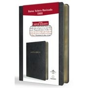 Biblia Reina Valera Revisada 1960 Letra S per Gigante, S mil Piel Negro Paperback