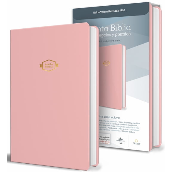 Biblia RVR 1960 para Regalos y Premios, Rosada / Spanish Bible RVR 1960 Gift and Award Bible Pink (Paperback)