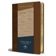 Biblia Rvr60 Letra Grande Tama o Manual, Simil Piel Canela Con Nombres de Dios / Spanish Bible Rvr60 Handy Size Large Pr, Paperback
