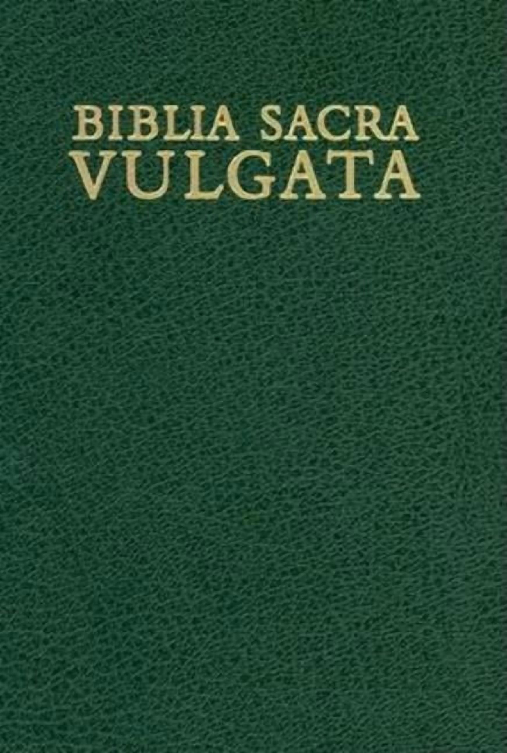 Latin Vulgate Bible-FL, (Hardcover) - Walmart.com