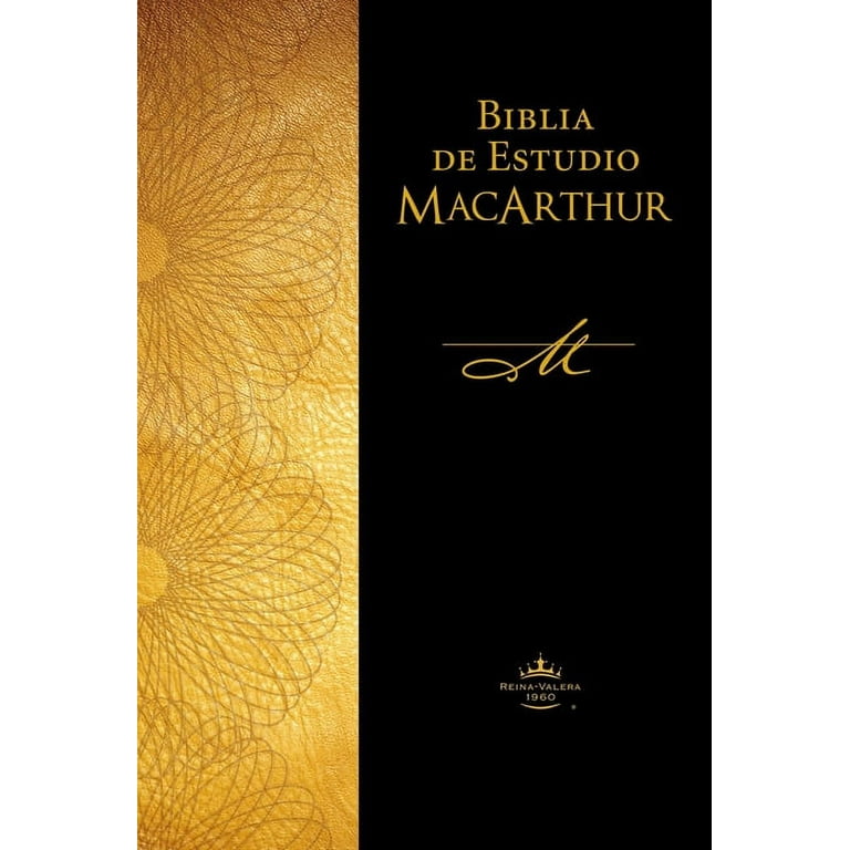 Biblia de Estudio MacArthur Rvr 1960 Hardcover