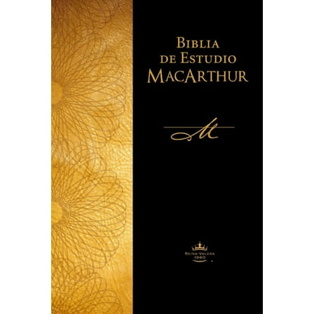 Biblia de Estudio MacArthur-Rvr 1960, (Hardcover)