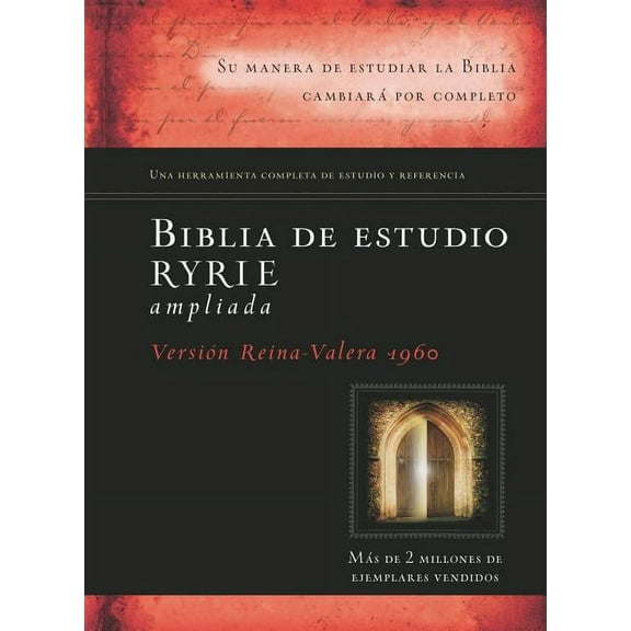 Biblia de Estudio Ryrie Ampliada-Rvr 1960, (Hardcover)