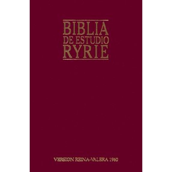 Pre-Owned Biblia de Estudio Ryrie-RV (Hardcover)