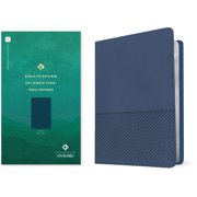 Biblia de Estudio del Diario Vivir Para J venes Ntv Con Filament Sentipiel, Azul Oscuro, Letra Roja, Hardcover