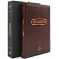 thumbnail image 1 of Pre-Owned Biblia de Referencia Thompson Reina Valera 1960 Con Cierre y Indice Color Vino Con Estuche de proteccion Paperback, 1 of 1