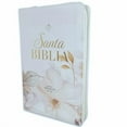 thumbnail image 1 of Biblia para Mujer con Cierre Letra Grande 12 puntos RV1960 imit piel verde menta fantasia floral con indice y canto floral, 1 of 5