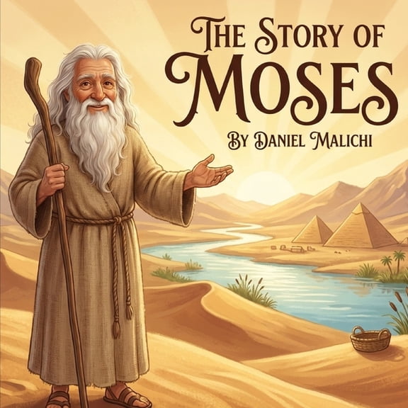 Biblical Books from a First Person Point The Story of Moses: An Inspiring Retelling of the Exodus, The Ten Commandments, and the Journey of Faith for Children, Book 19, (Paperback)