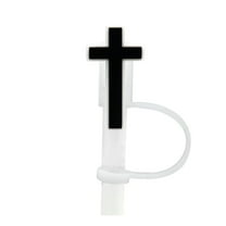 Biblical Christmas Silicone Straw Cover - 8.0mm Fit for StanleCup, Reusable, Hygienic, Lightweight, Festive Decor for Drinks