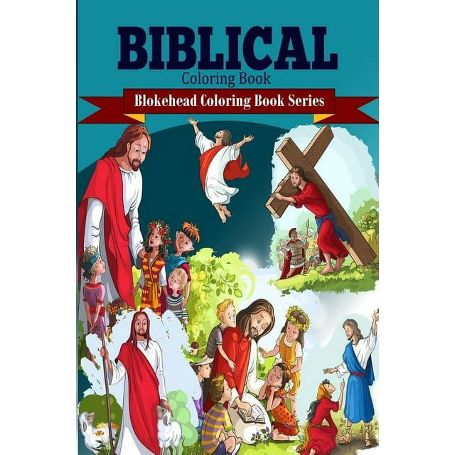 Biblical Coloring Book (Paperback)(Large Print) - Walmart.com