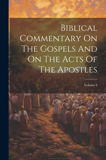 Biblical Commentary On The Gospels And On The Acts Of The Apostles ...