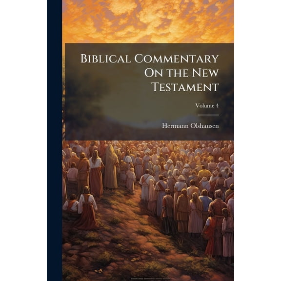 Biblical Commentary On the New Testament : Translated From the German for Clark's Foreign and Theological Library; Volume 4 (Paperback)