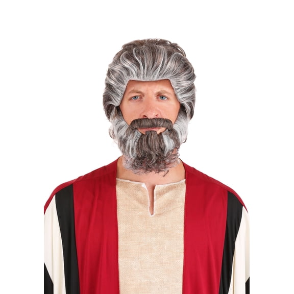 Biblical Moses Wig and Beard