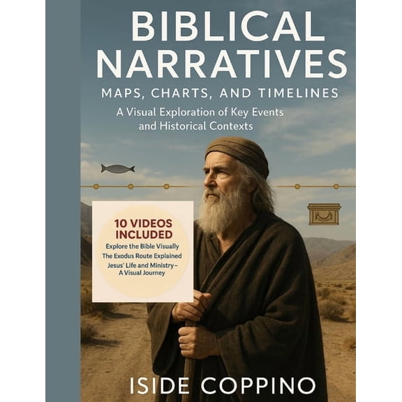 Biblical Narratives: Maps, Charts, and Timelines: A Visual Exploration of Key Events and Historical Contexts, (Paperback)