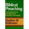 thumbnail image 1 of Pre-Owned Biblical Preaching: The Development and Delivery of Expository Messages by Haddon W Robinson (Hardcover), Religion, RELIGION / Biblical Studies / General, English, 1 of 1
