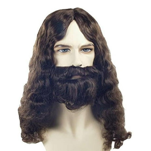 Biblical Spec Bargain Medium Brown Wig Costume