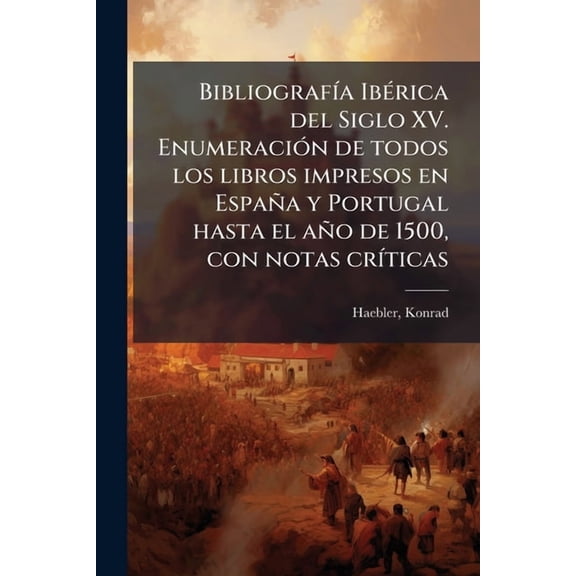 Bibliograf-a Ib(c)rica del Siglo XV. Enumeraci3n de todos los libros impresos en Espaa y Portugal hasta el ao de 15, (Paperback)