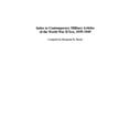 thumbnail image 1 of Bibliographies and Indexes in Military S Index to Contemporary Military Articles of the World War II Era, 1939-1949, Book 15, (Hardcover), 1 of 1