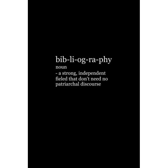 Bibliography Definition : Womens Book History