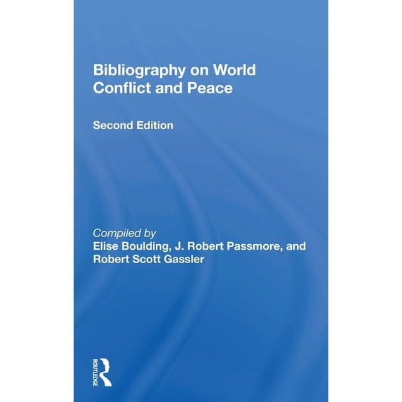 Bibliography On World Conflict And Peace, (Paperback)
