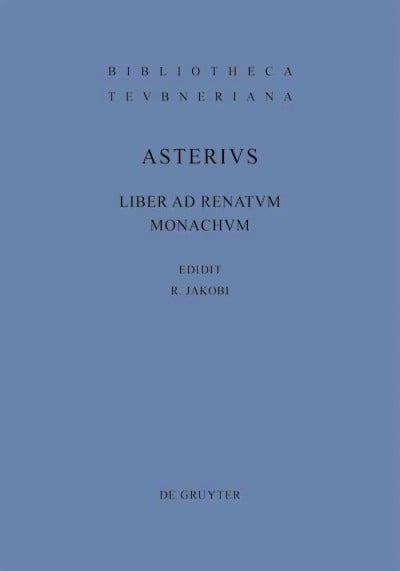 Pre-Owned Bibliotheca Scriptorum Graecorum Et Roma Liber AD Renatum ...