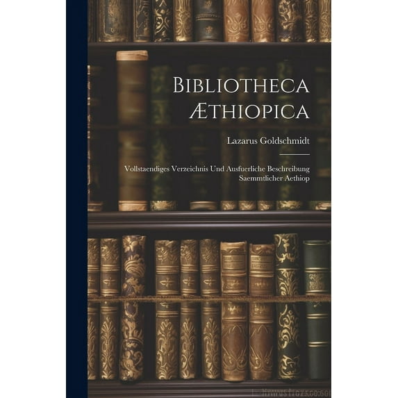 Bibliotheca Æthiopica : Vollstaendiges Verzeichnis und Ausfuerliche Beschreibung Saemmtlicher Aethiop (Paperback)