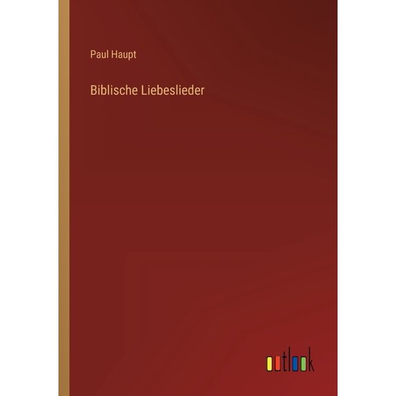 Biblische Liebeslieder, (Paperback)