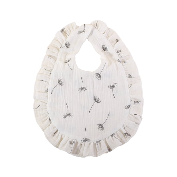 Bibs Absorbent Baby Feeding Teething Bibs Cotton Burp Cloths for Babies Baby Shower- Birthday Gift Lightweight