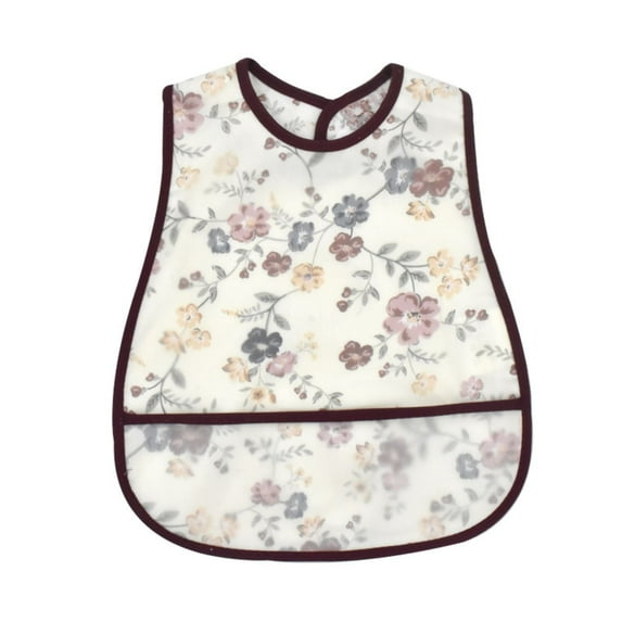 Bibs - Toddler Bibs, Waterproof, Large for 1-3 Years,Short Sleeve Bib for Girl Or Boy Toddler and Kids for 13 Years Large Size Eating Mess Saving Soft Fabric Apron for Play Dese